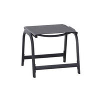 GARTENHOCKER  - Anthrazit, KONVENTIONELL, Kunststoff/Metall (52/45/52cm) - Siena Garden
