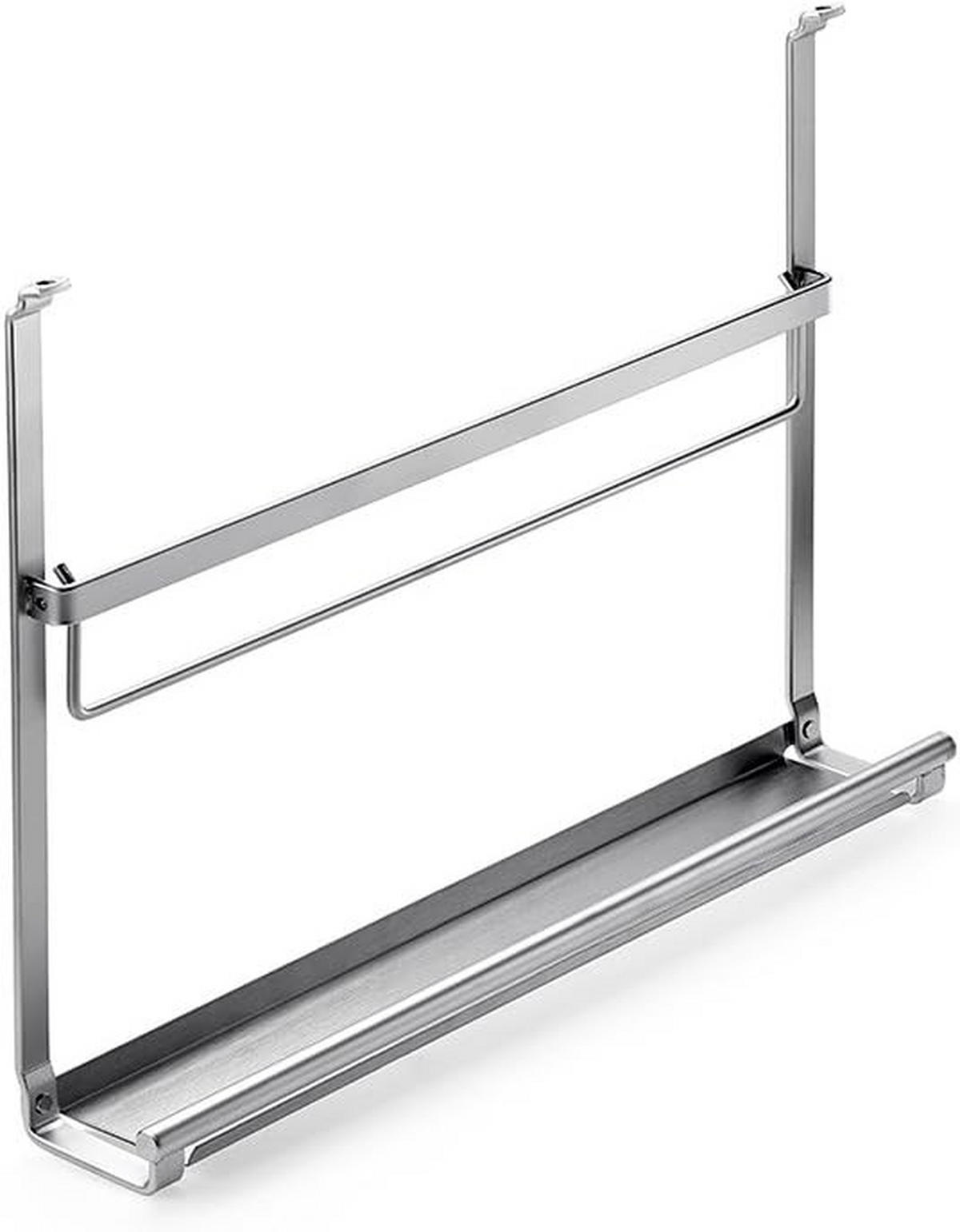 KOCHBUCHHALTER - Edelstahlfarben, Basics, Metall (44/32/7,4cm) - HKT