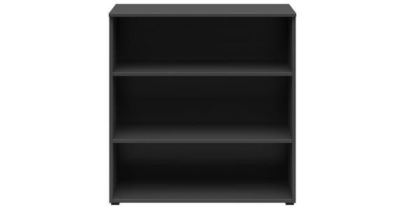 REGAL Graphitfarben - Anthrazit/Graphitfarben, MODERN, Holzwerkstoff/Kunststoff (80/83/40cm) - Carryhome