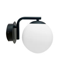 WANDLEUCHTE 21/15/16,5 cm   - Schwarz/Weiß, KONVENTIONELL, Metall (21/15/16,5cm)