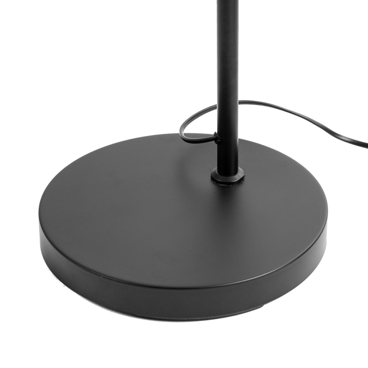 STEHLEUCHTE  40/150/40 cm   - Schwarz, Basics, Holz/Metall (40/150/40cm) - Globo