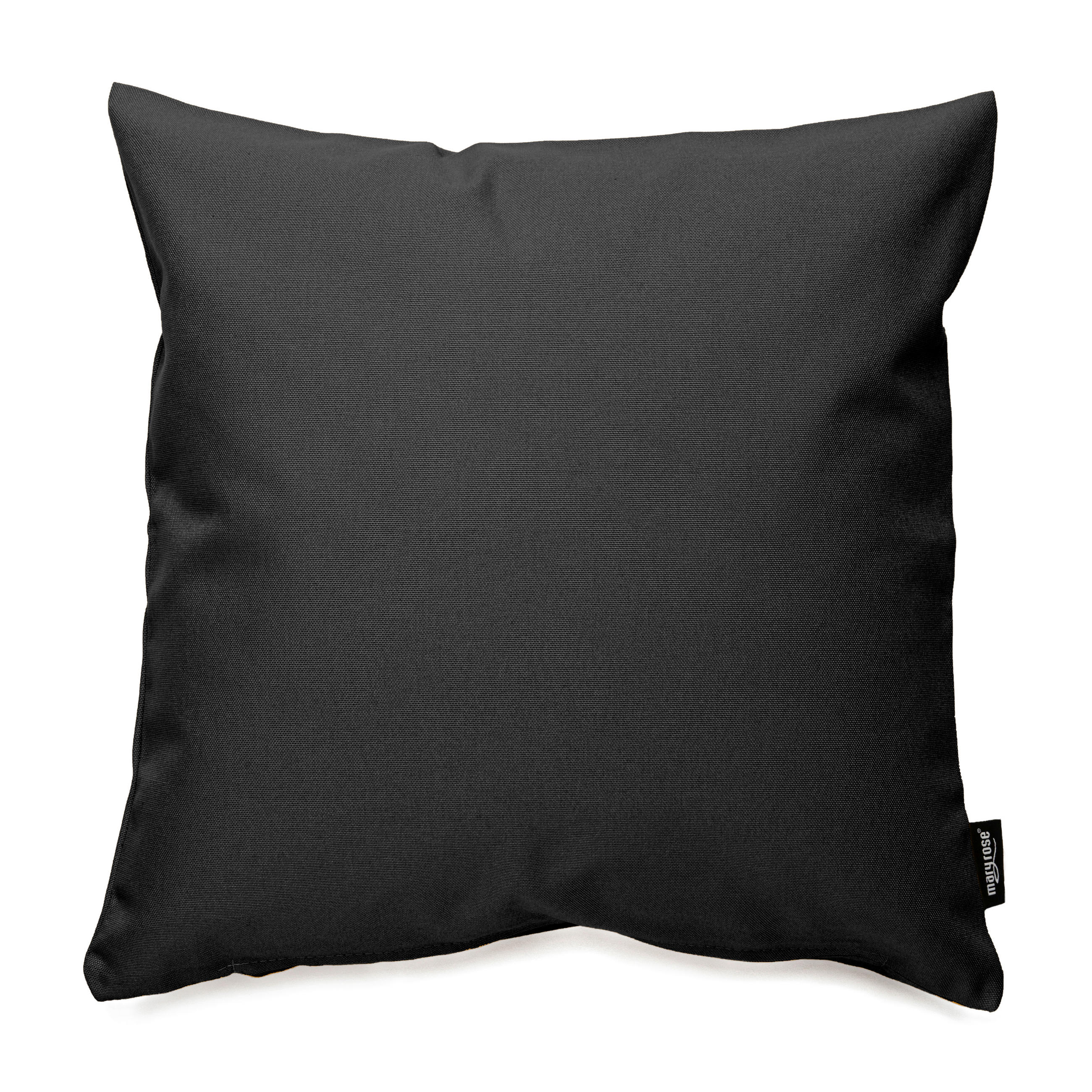 KISSENBEZUG Panama 40/40 cm  - Anthrazit, Basics, Textil (40/40cm) - Bio:Vio