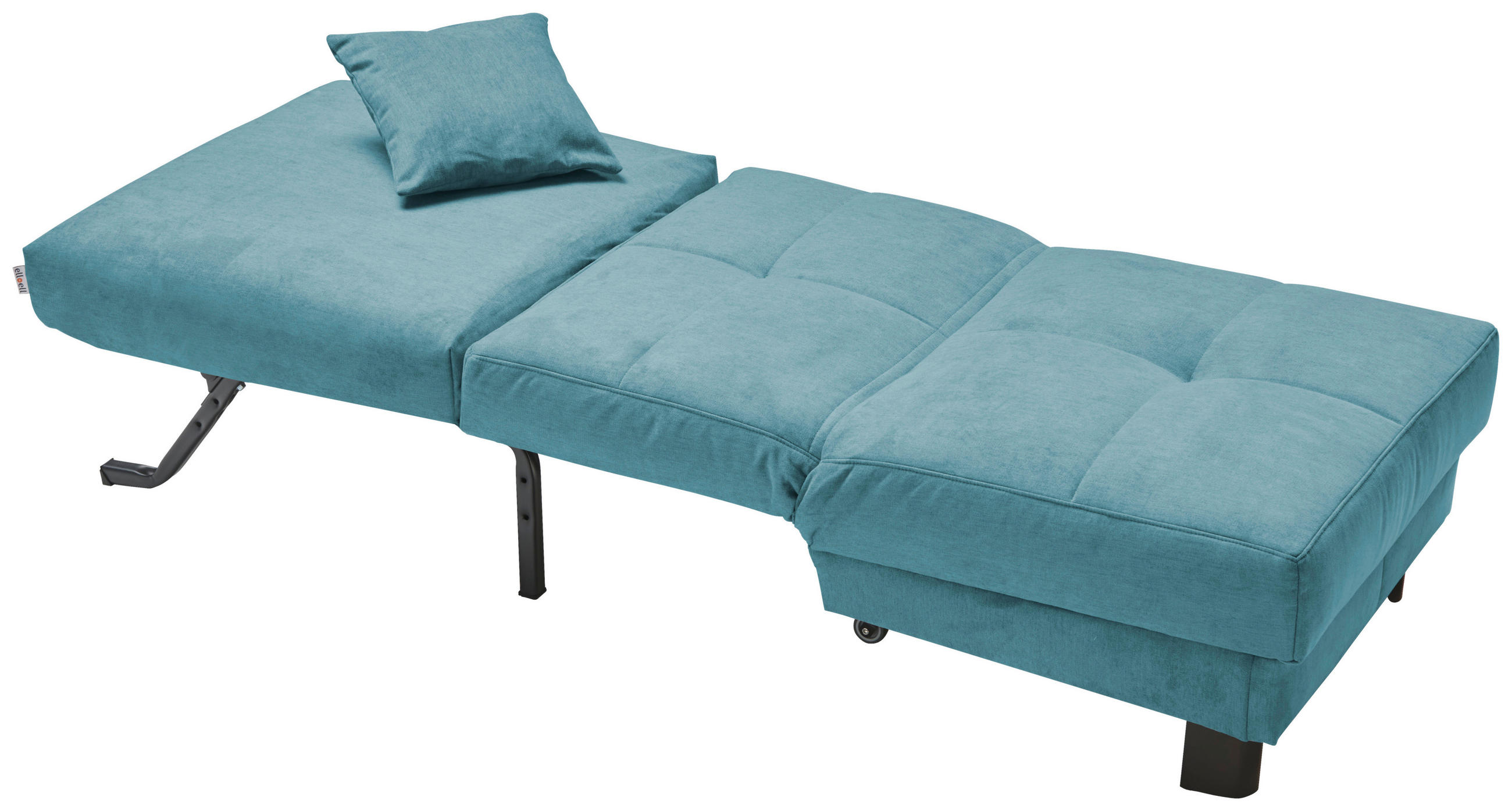Thumbnail - Carryhome Schlafsessel, Petrol, Textil, 85x85x100 cm, Made in Germany, Liegefunktion, Wohnzimmer, Sessel, Schlafsessel