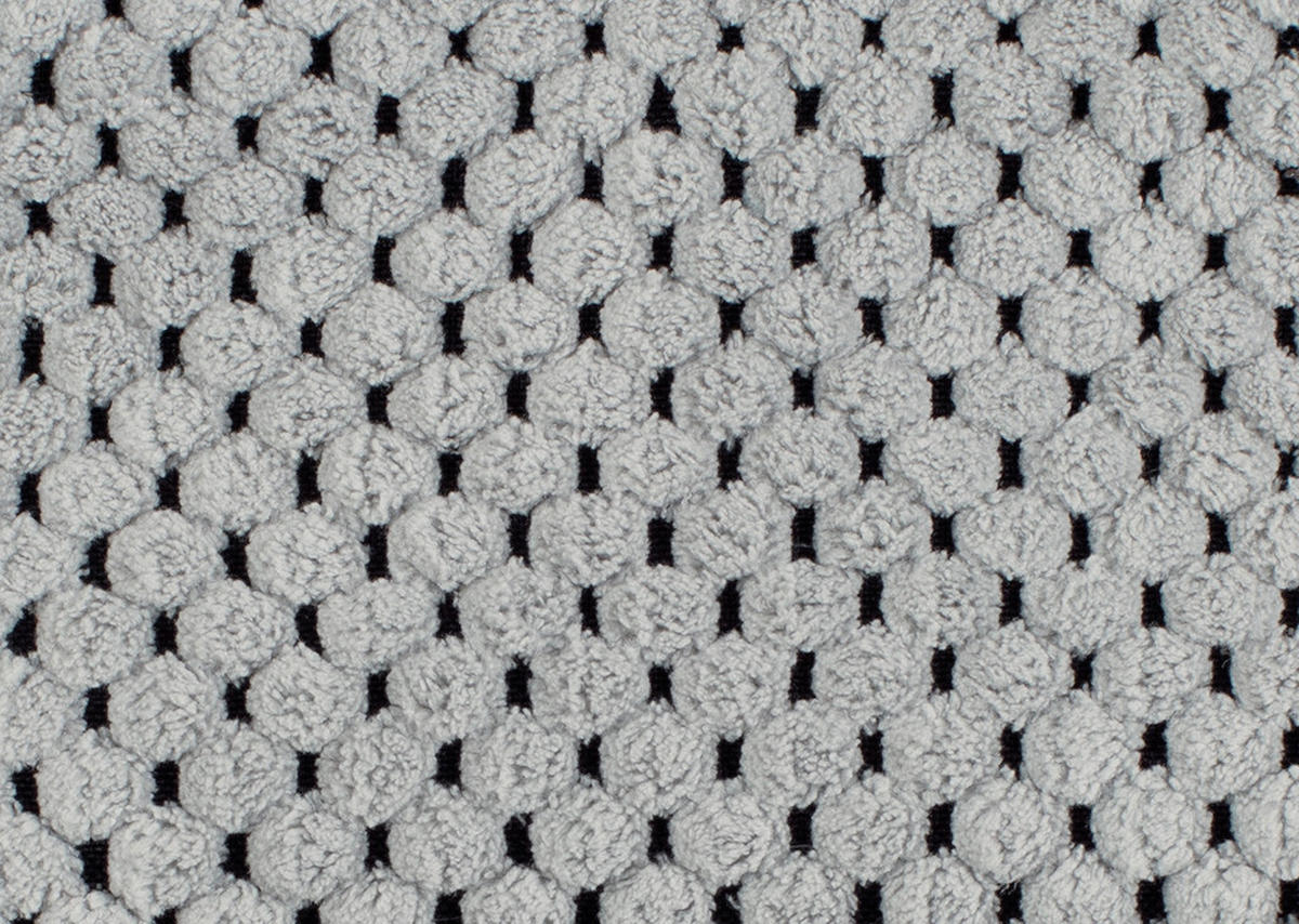 ECKSOFA in Velours Grau  - Schwarz/Grau, Design, Kunststoff/Textil (236/326cm) - Xora