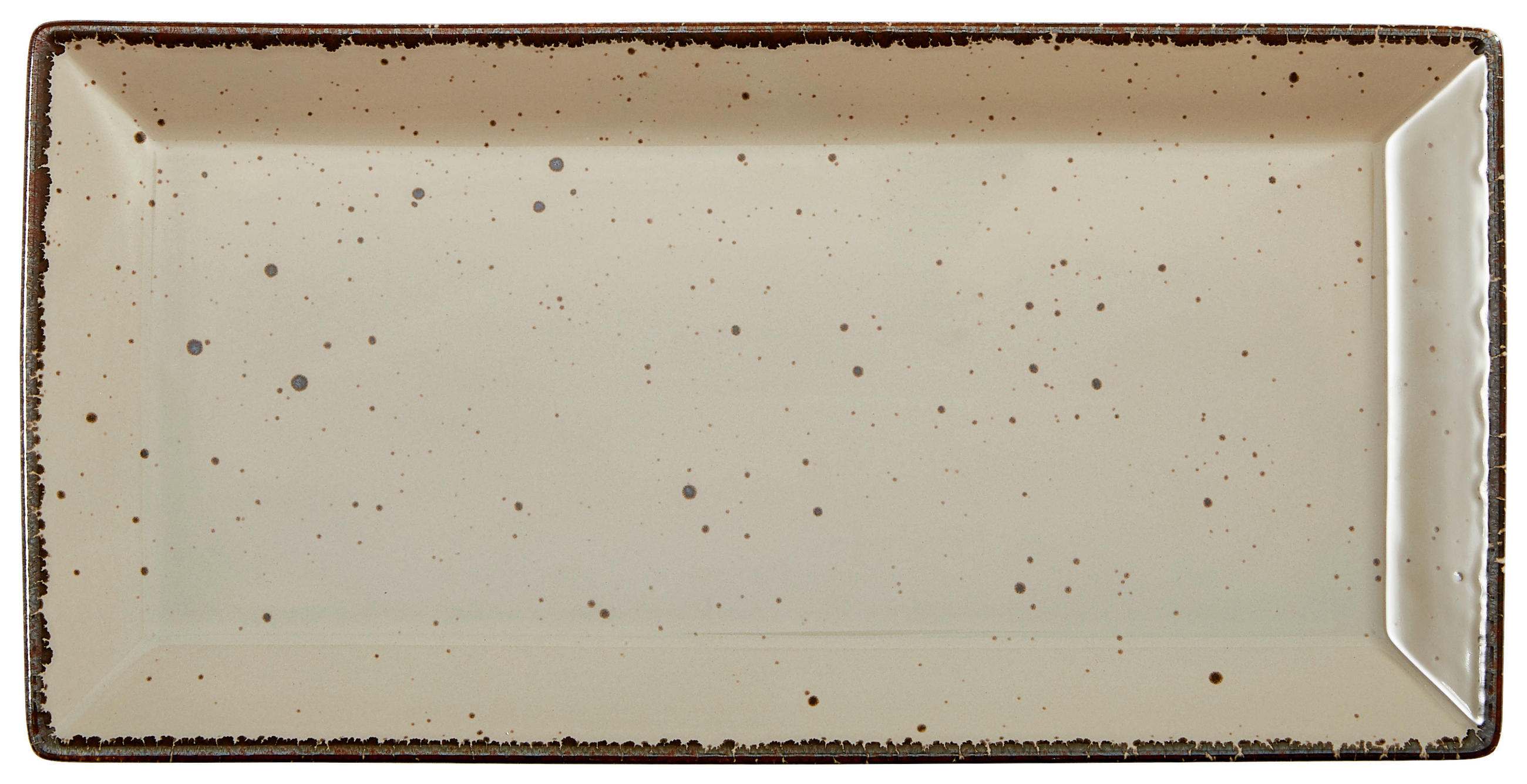 SERVIERPLATTE - Taupe, LIFESTYLE, Keramik (18/36cm) - Landscape