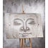 Buddha ÖLGEMÄLDE - Multicolor, LIFESTYLE, Holz/Textil (100/150cm)