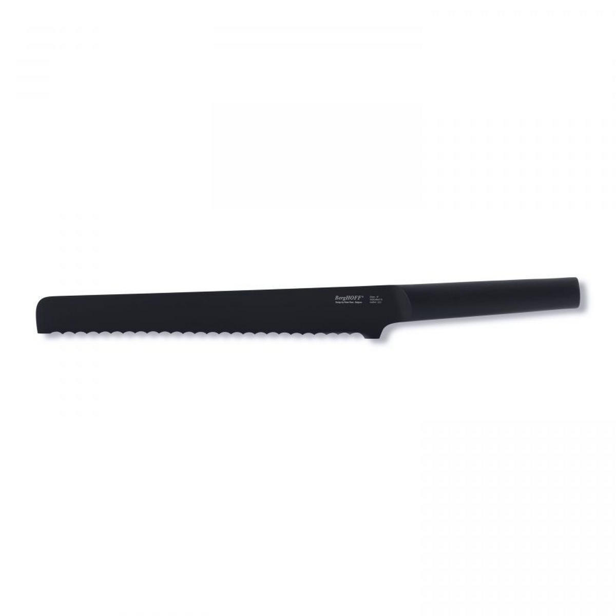 NOŽ ZA KRUH   36,5/3,5/2 cm           nerjaveče jeklo - črna, Basics, kovina (36,5/3,5/2cm) - BergHOFF