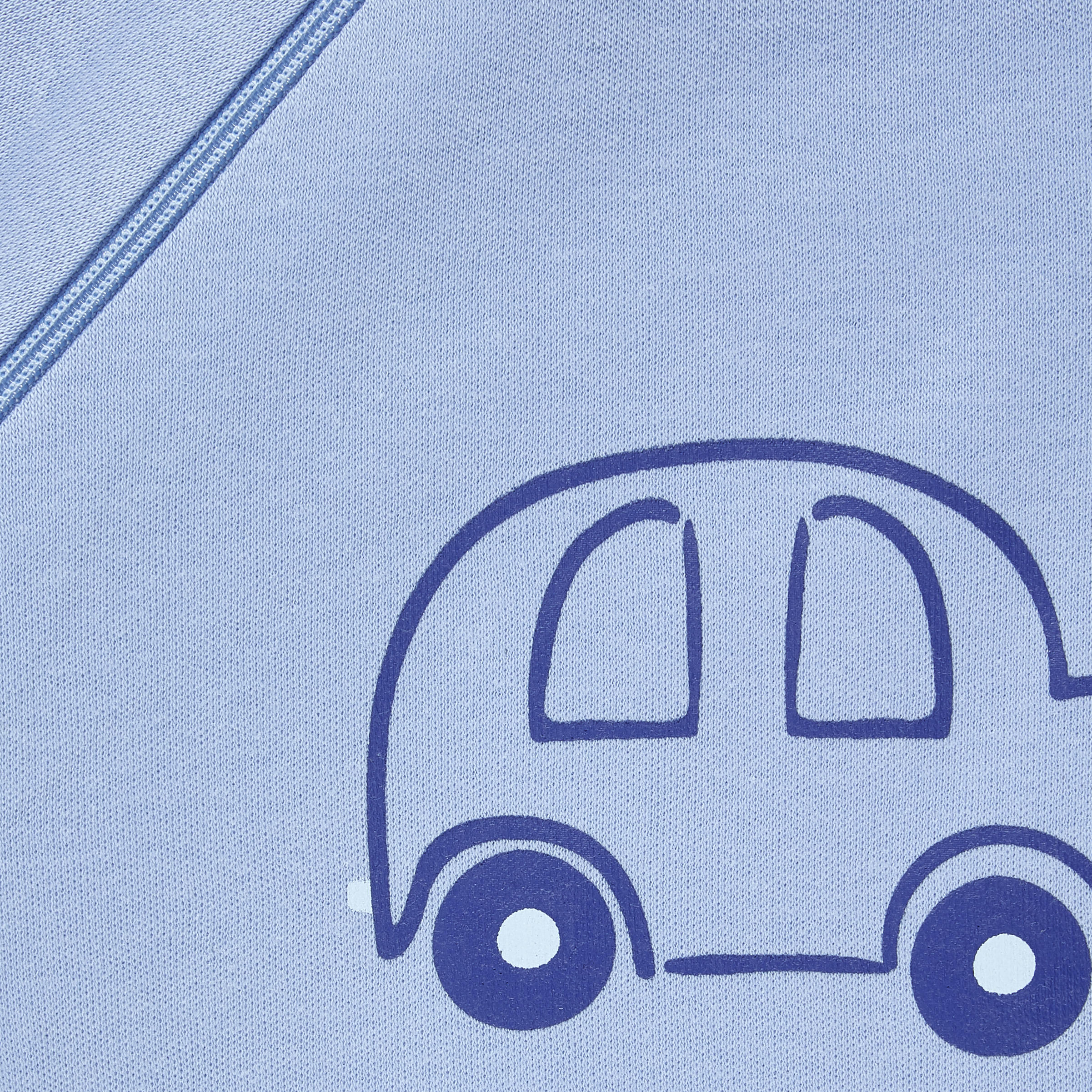 PYJAMAS  - vit/blå, Basics, textil (86null) - My Baby Lou