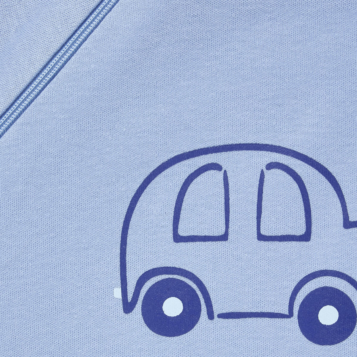 PYJAMAS  - vit/blå, Basics, textil (86null) - My Baby Lou