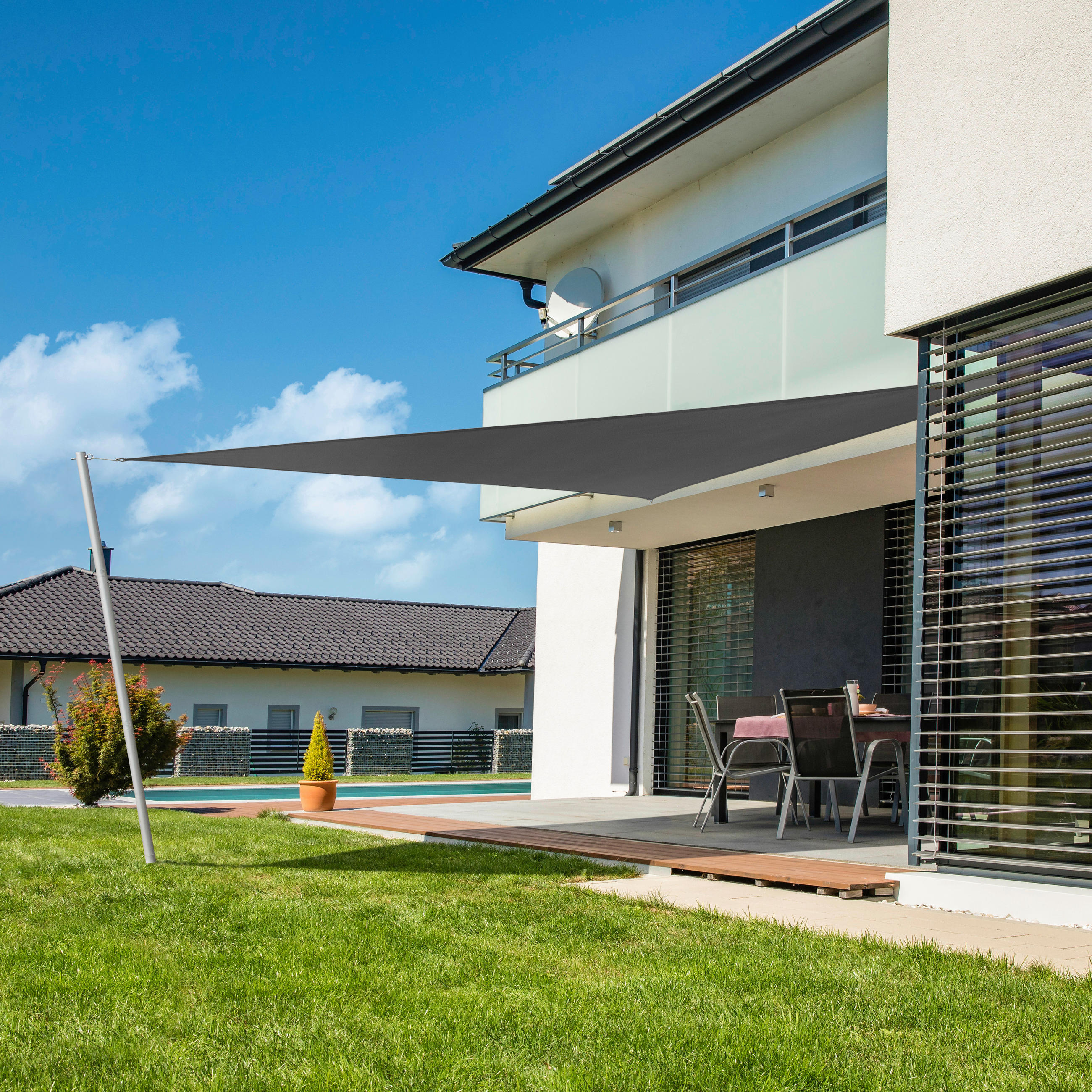 Sonnensegel Dreieckig 3x3x3 M