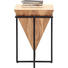 BEISTELLTISCH in Holz, Metall 41/41/66 cm - Schwarz/Naturfarben, Trend, Holz/Metall (41/41/66cm) - Ambia Home BEISTELLTISCH in Holz, Metall 41/41/66 cm - Schwarz/Naturfarben, Trend, Holz/Metall (41/41/66cm) - Ambia Home