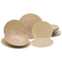 KOMBINOVANÝ SERVIS, 12-dielne, pórovina - piesková, Basics, keramika - Creatable