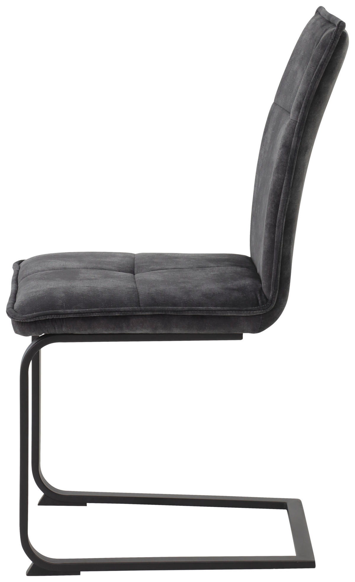 HOUPACÍ ŽIDLE, antracitová - antracitová, Design, kov/textil (46/93/59cm) - Carryhome