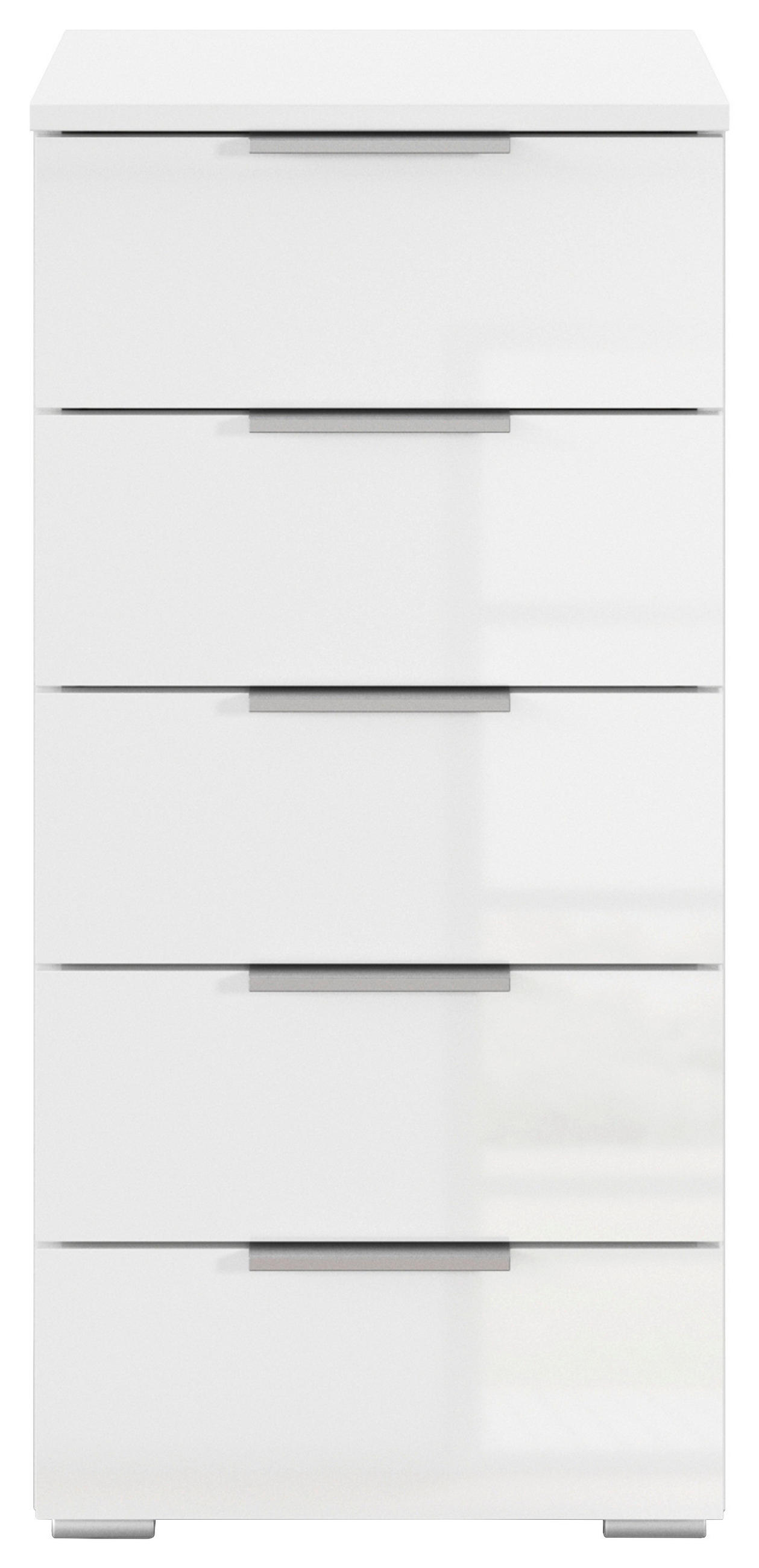 Nachtkästchen Mars 5l-hg Weiß B: 84 Cm