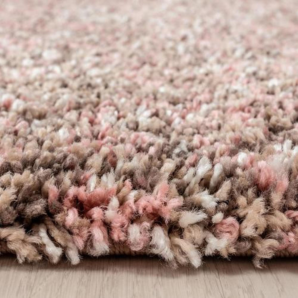 HOCHFLORTEPPICH 160/230 cm Enjoy Rosa  - Rosa, KONVENTIONELL, Textil (160/230cm)