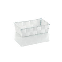 KOŠARA ALVARO, BELA   23/15/6 cm     - bela, Konvencionalno, umetna masa (23/15/6cm) - Kela