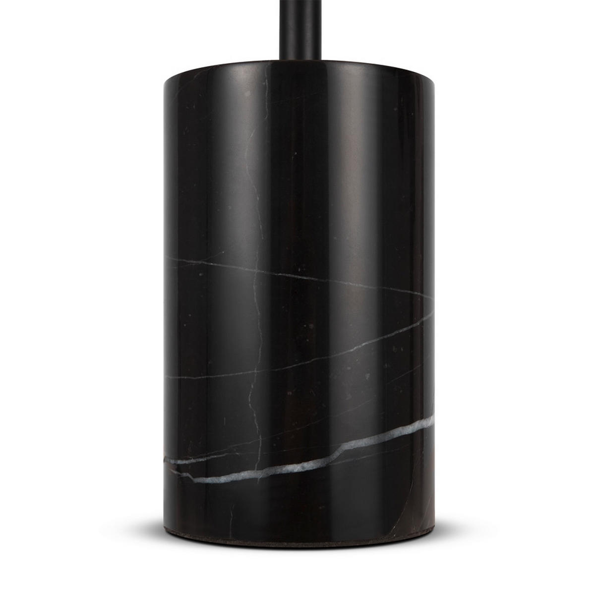 TISCHLEUCHTE - Schwarz, Modern, Stein/Metall (22/46cm) - MAYTONI