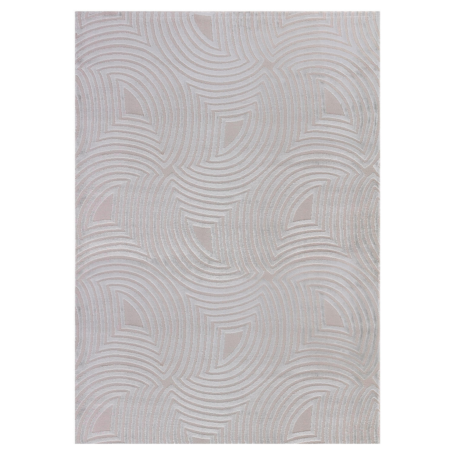 WEBTEPPICH 80/150 cm Sahara Silberfarben  - Silberfarben, Design, Textil (80/150cm) - Novel