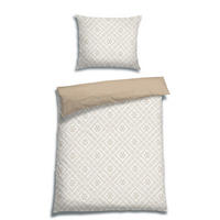 BETTWÄSCHE Renforcé 140/220 cm  - Beige, Basics, Textil (140/220cm) - Florella