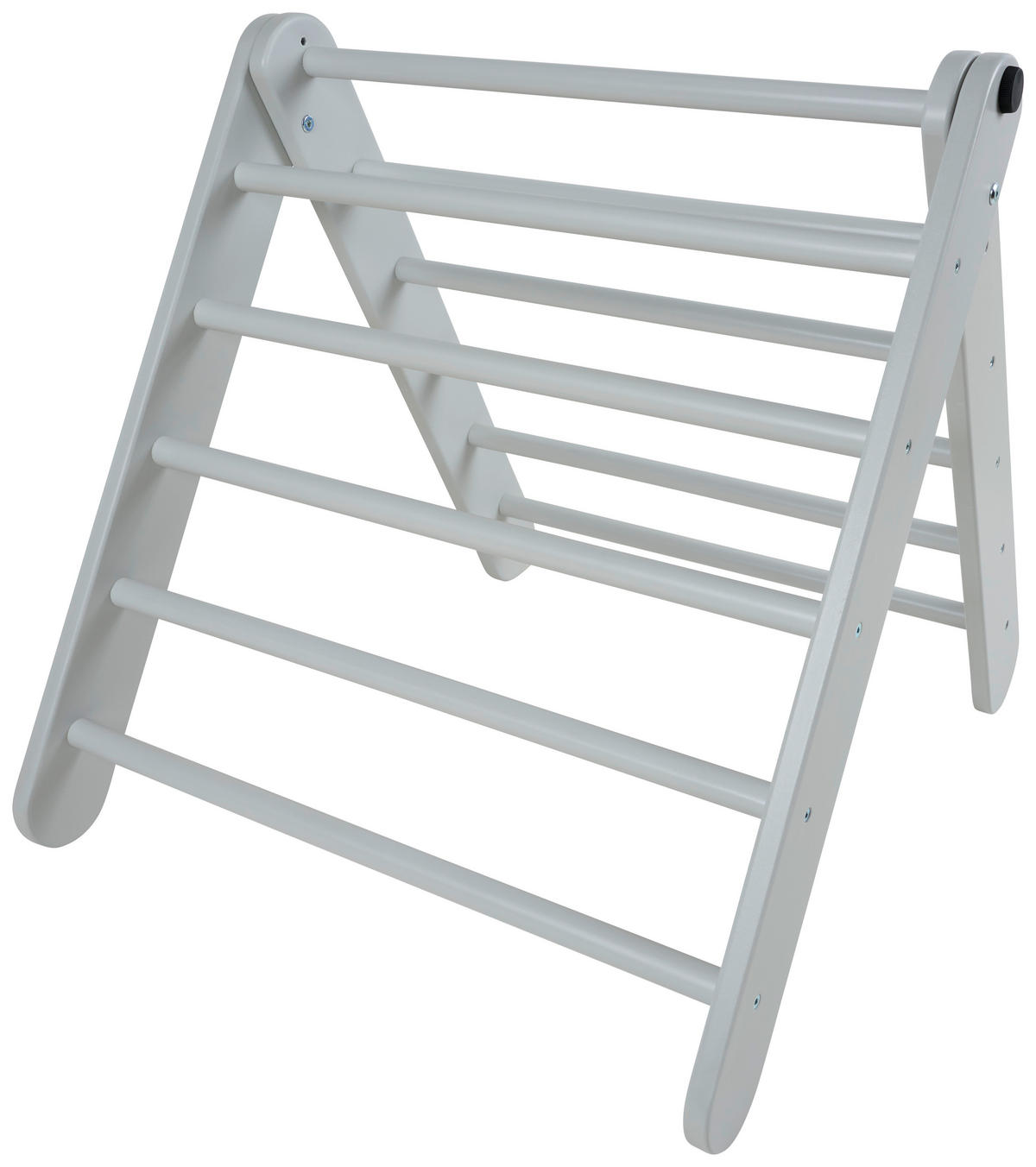 KLETTERDREIECK - Hellgrau, Trend, Holz (63/74/65cm) - Jimmylee