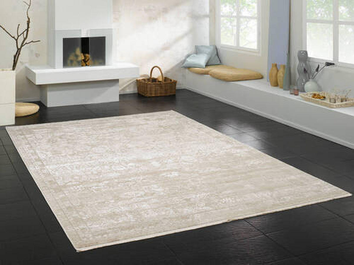 WEBTEPPICH 67/130 cm Colorè Beige  - Beige, LIFESTYLE, Textil (67/130cm) - Dieter Knoll