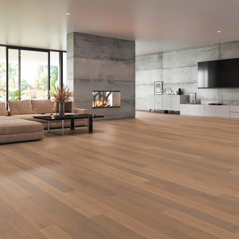 LANDHAUSDIELE Puristico Trend Eiche Melange 100013901  per  m² - Eichefarben, Trend, Holz (220,5/17,6/1,3cm) - Tilo
