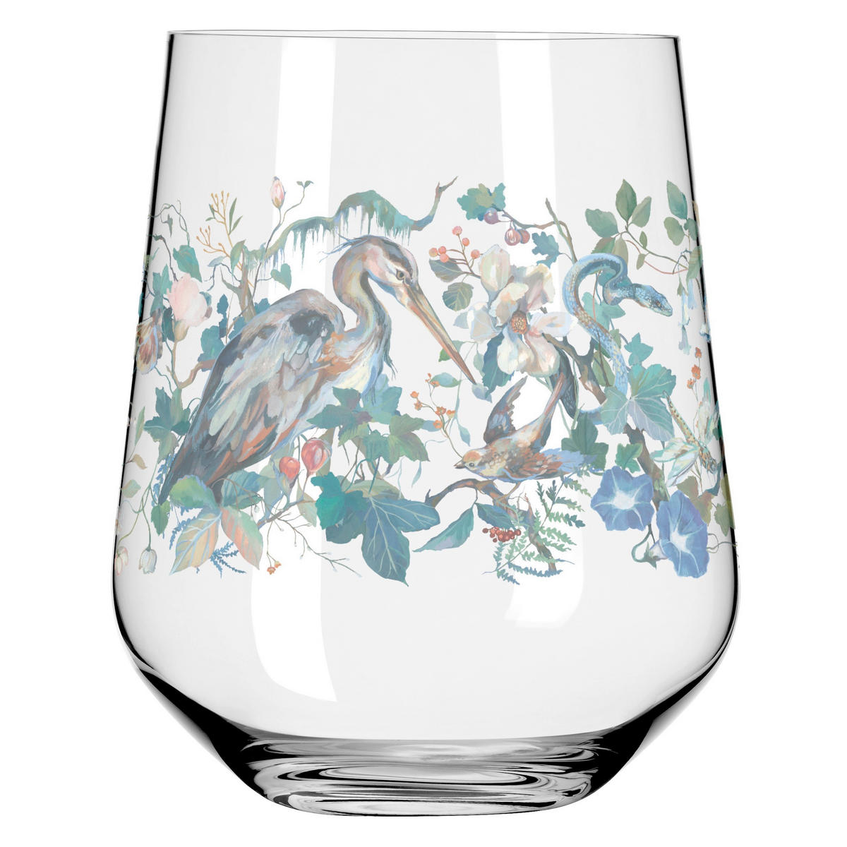 GINGLAS 710 ml 2-teilig  - Blau/Transparent, Design, Glas (10,2/12,4cm) - Ritzenhoff