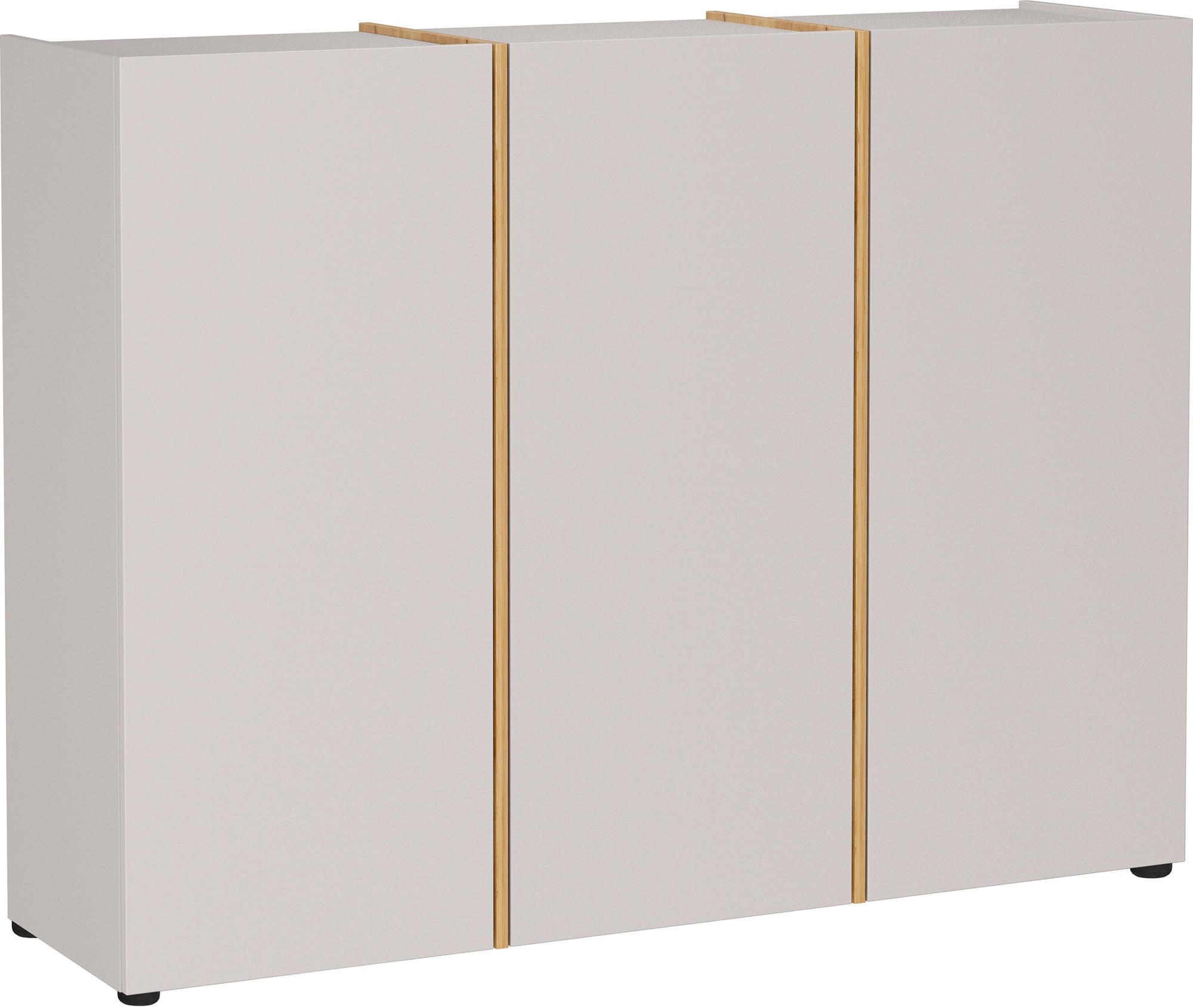 XXXLutz Schuhschrank Gw-Libbiano Plus Eiche, Kaschmir 138x103x38 cm