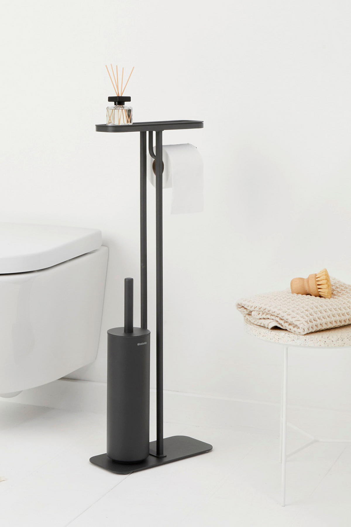 TOALETNA ČETKA    MINDSET  - siva, Basics, metal/plastika (29/75.2/12.5cm) - Brabantia