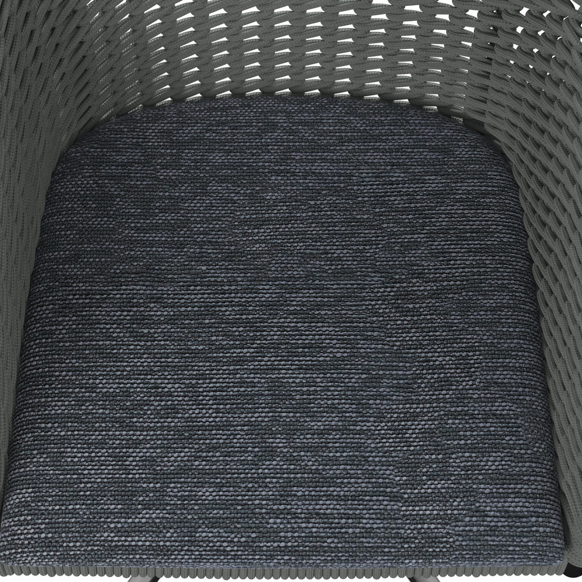 VRTNI STOL  aluminij antracit, zelena  - zelena/antracit, Basics, kovina/tekstil (56/78,5/62,5cm) - Amatio