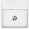 SPÜLE Kentro 60 / 59930113  - Weiß, Basics, Keramik (59,5/20,0/61,8cm) - Systemceram