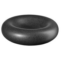 VASE  - Schwarz, Basics, Keramik (30/10cm) - ASA