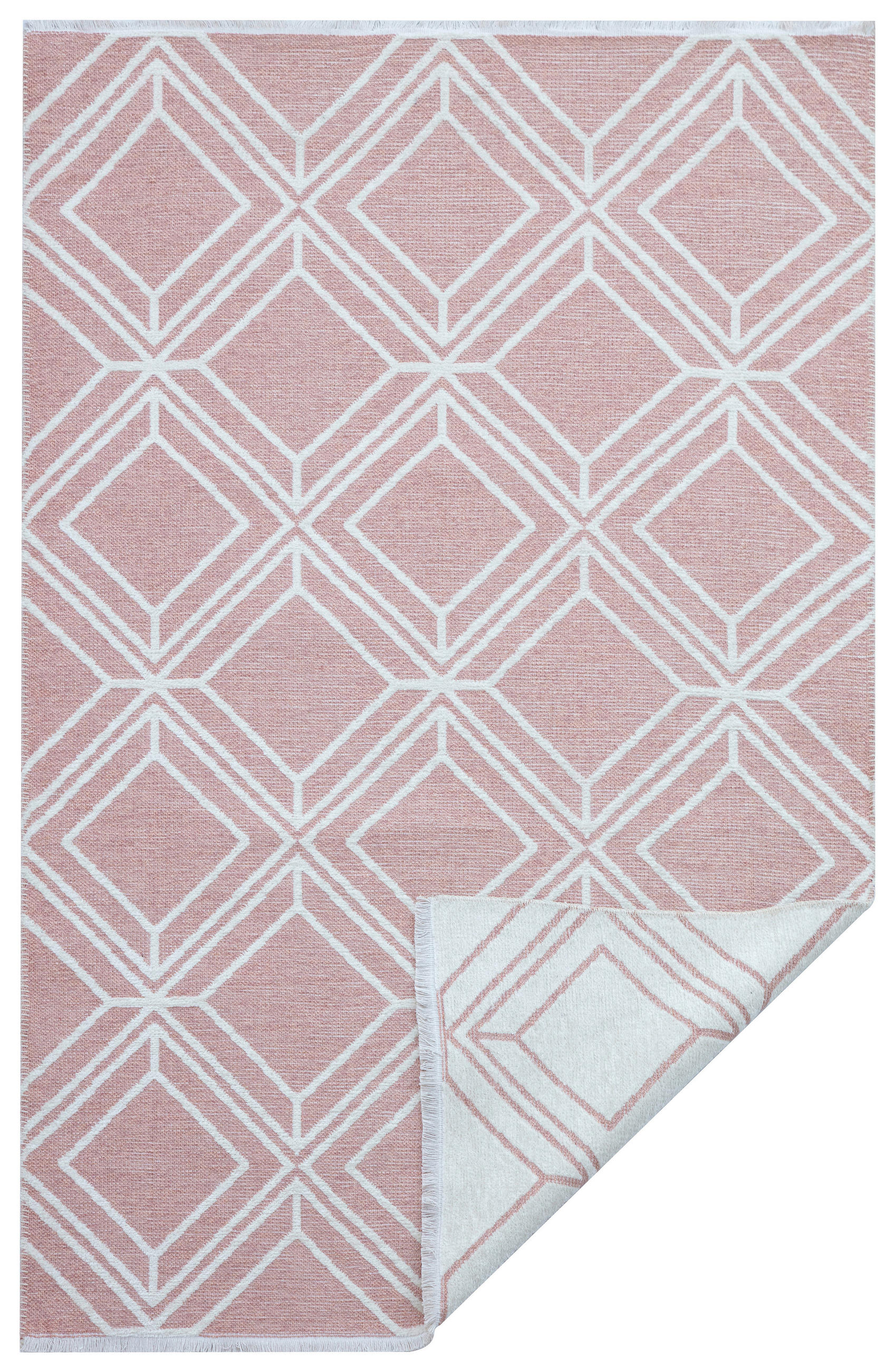 TEPIH NISKOG TKANJA 80/150 cm   krem, terakota  COLORI  - krem/terakota, Lifestyle, tekstil (80/150cm) - Novel