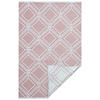 TEPIH NISKOG TKANJA 80/150 cm   krem, terakota  COLORI  - krem/terakota, Lifestyle, tekstil (80/150cm) - Novel