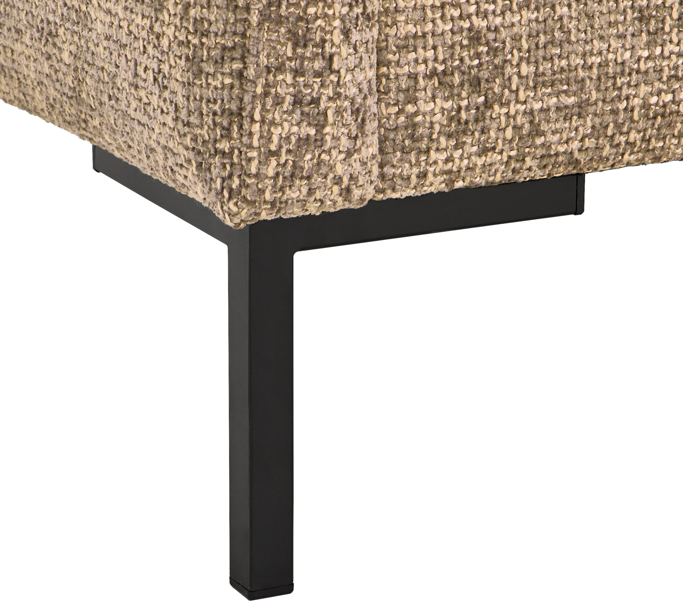 Thumbnail - Hom`in 2,5-Sitzer, Taupe, Textil, Füllung: Schaumstoff, Polyethersulfon (Pes), 176x78x90 cm, Wohnzimmer, Sofas & Couches...
