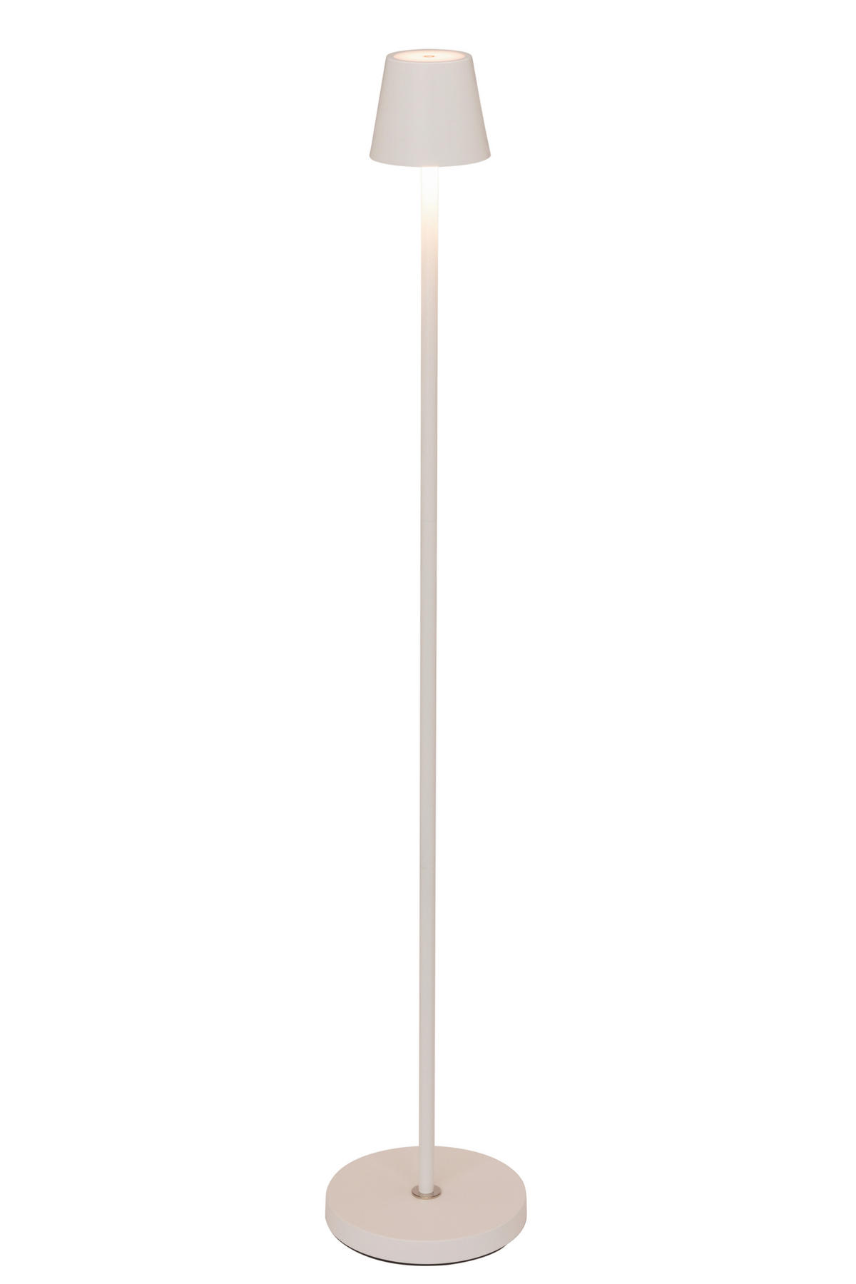 PORTABEL GOLVLAMPA Seattle 20/117 cm    - vit, Klassisk, metall (20/117cm) - Novel