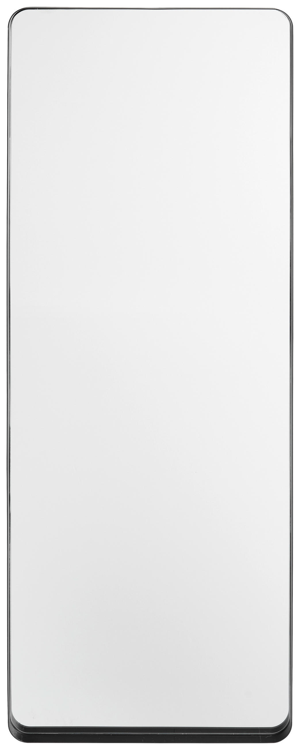 WANDSPIEGEL 60/160/3,5 cm    in rechteckig  - Schwarz, Trend, Glas/Metall (60/160/3,5cm) - Xora