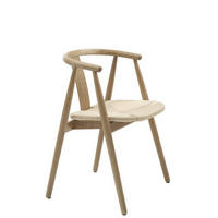 ARMLEHNSTUHL  in Webstoff  - Creme/Naturfarben, Basics, Holz/Textil (59/76,6/52cm) - Boxxx