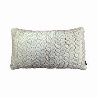 ZIERKISSEN 30/50 cm  - Creme, Basics, Textil (30/50cm)