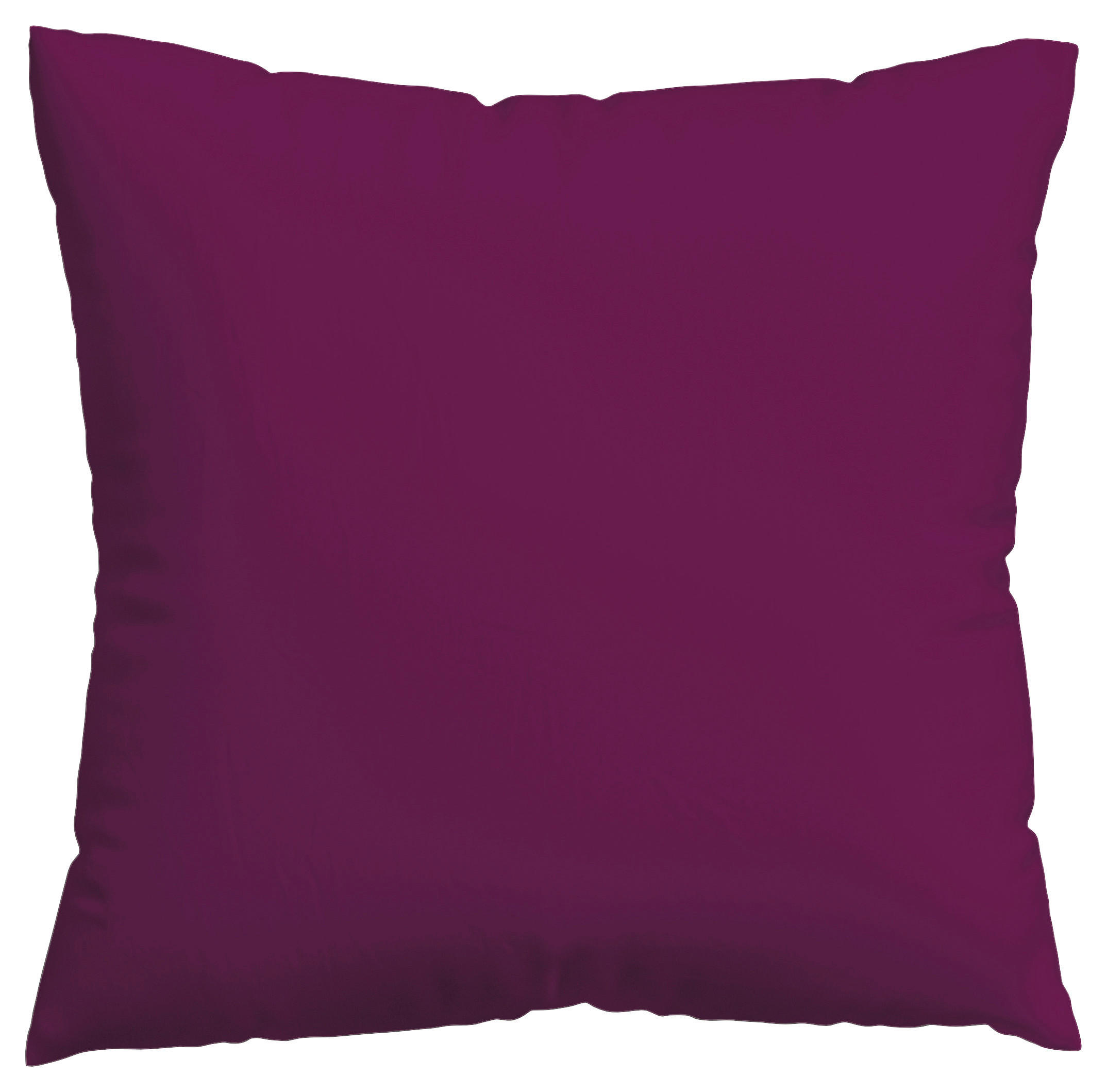 KOPFKISSENBEZUG WOVEN SATIN 80/80 cm  - Violett, Basics, Textil (80/80cm) - Schlafgut