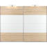 SCHWEBETÜRENSCHRANK 3-türig Sonoma Eiche, Weiß - Alufarben/Weiß, KONVENTIONELL, Glas/Holzwerkstoff (271/210/62cm) - Xora SCHWEBETÜRENSCHRANK 3-türig Sonoma Eiche, Weiß - Alufarben/Weiß, KONVENTIONELL, Glas/Holzwerkstoff (271/210/62cm) - Xora