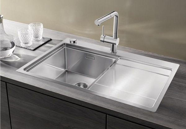 SUDOPER 86/22/51 cm - boje oplemenjenog čelika, Design, metal (86/22/51cm) - Blanco