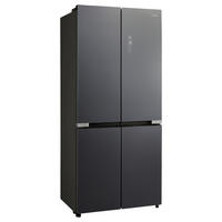 MULTI-DOOR 83,3/191/60 cm MDRM706BIE70  - Schwarz, Basics, Glas/Metall (83,3/191/60cm) - Midea