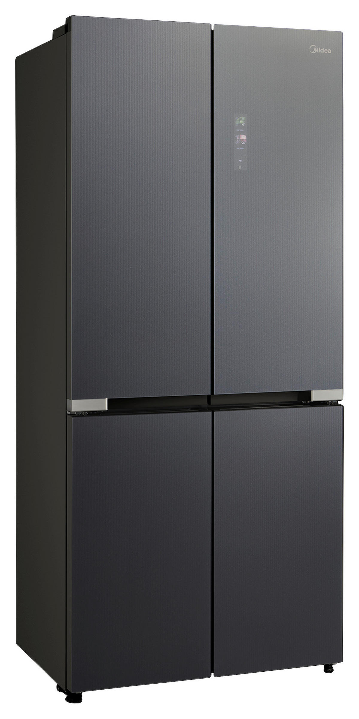 MULTI-DOOR 83,3/191/60 cm MDRM706BIE70  - Schwarz, Basics, Glas/Metall (83,3/191/60cm) - Midea