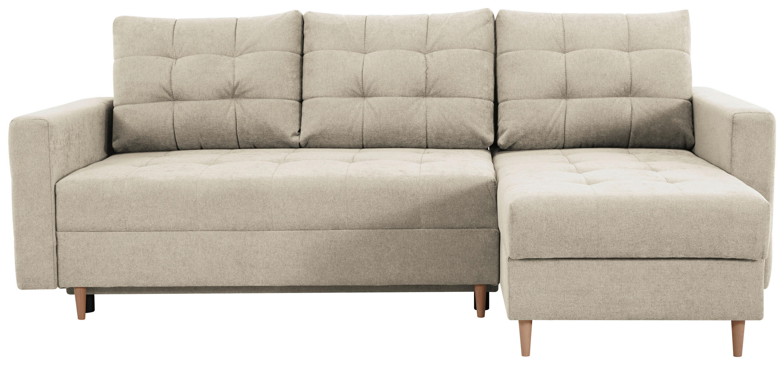 HÖRNSOFFA i cremefärgad  - cremefärgad, Design, textil (232/141cm) - MID.YOU