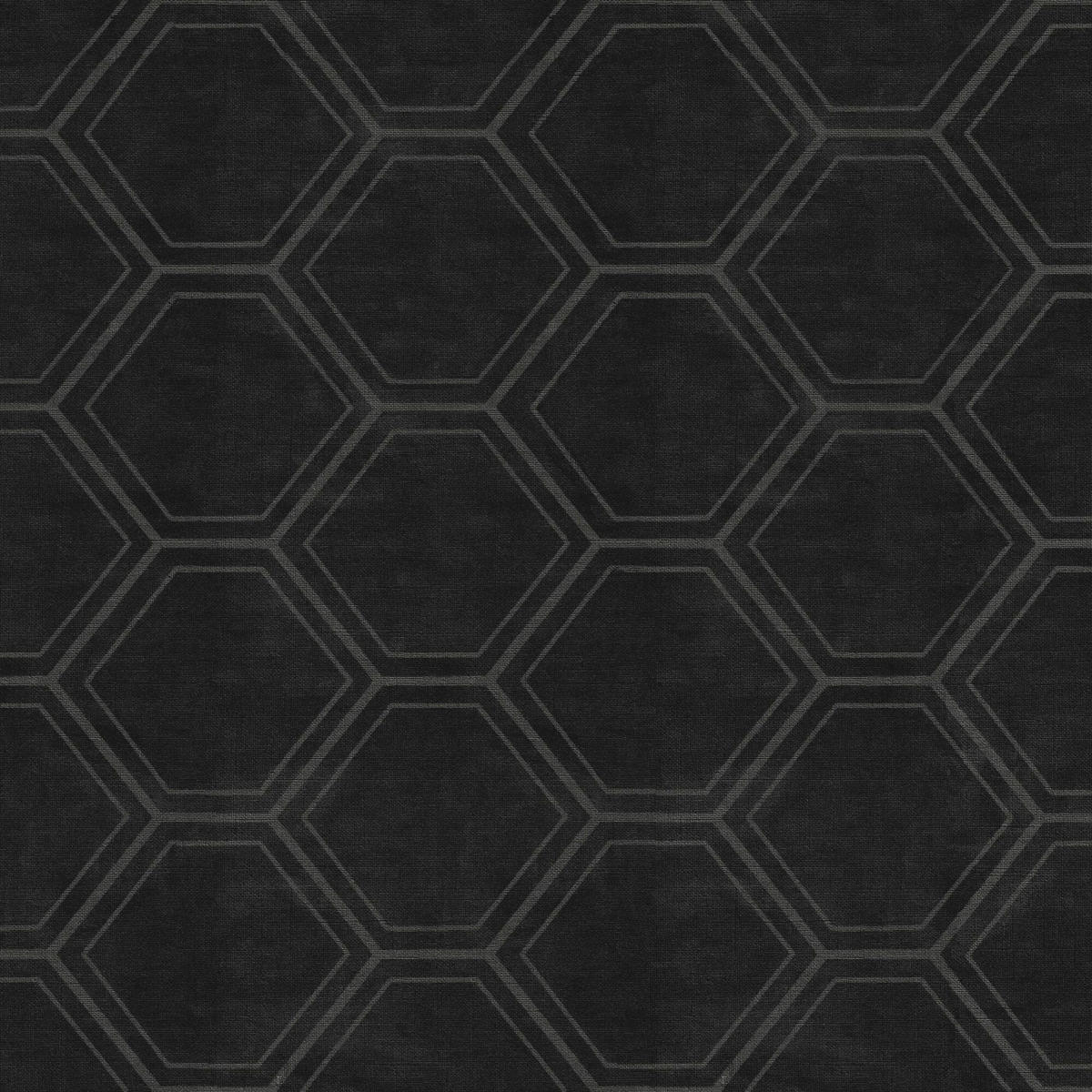 VLIESTAPETE  - Schwarz, Basics, Papier/Kunststoff (52/1000cm) - Xora