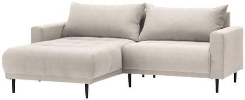 Thumbnail - Stylife Ecksofa, Beige, Textil, 2,5-Sitzer, Füllung: Schaumstoff, seitenverkehrt montierbar, L-Form, 215x160 cm, Stoffau...