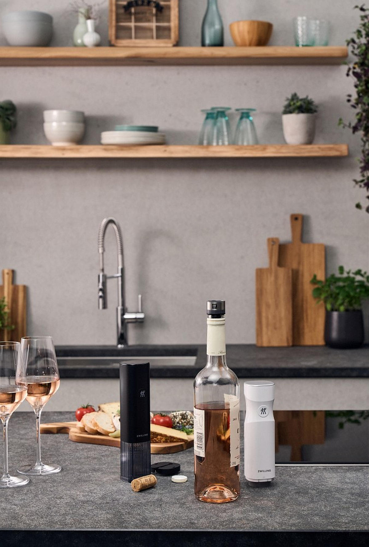 KORKENZIEHER - Schwarz, Basics, Kunststoff - Zwilling