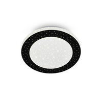 KUPAONSKA LED SVJETILJKA STRO  - crna, Design, plastika (28/5,5cm)