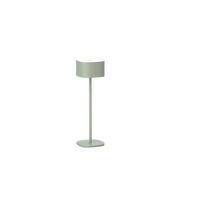 NAMIZNA SVETILKA ZA POLNJENJE  Lucy      8,1/26,2 cm       - metino zelena, Basics, kovina (8,1/26,2cm)